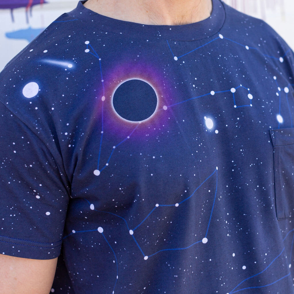 Adult Solar Eclipse Short Sleeve Shirt