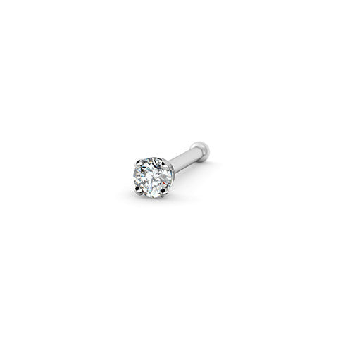 1.6mm Perfect Diamond Nose Stud 