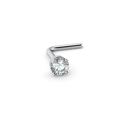 2mm Stunning Diamond Nose Stud 