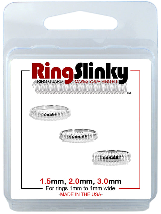 Ezsizer 6 Pack Easy to Use Ring Size Reducer / Ring Guard 
