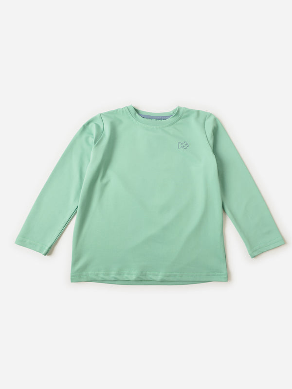 Kids 6m - Youth Performance Fishing Shirts - Green