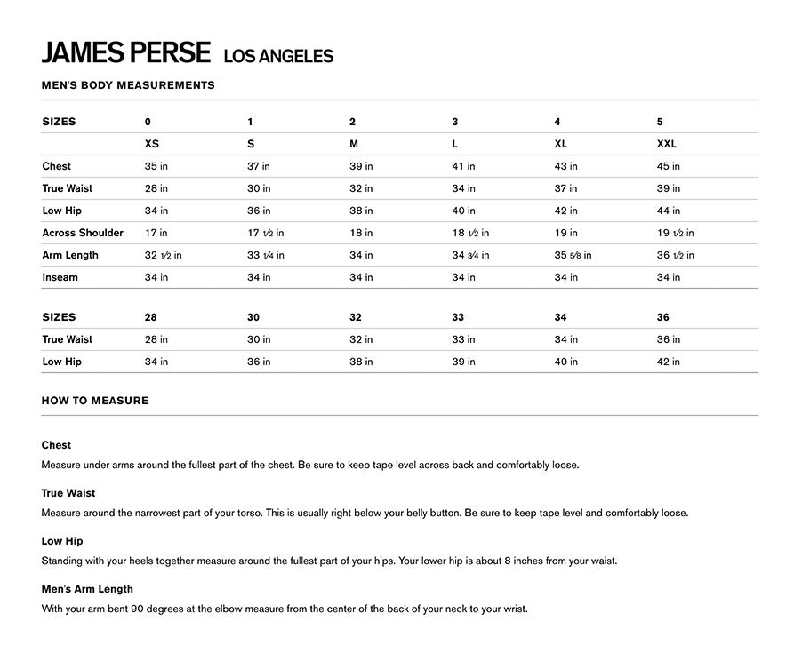 James Perse Men's Long Sleeve Crewneck Tee - Saint Bernard