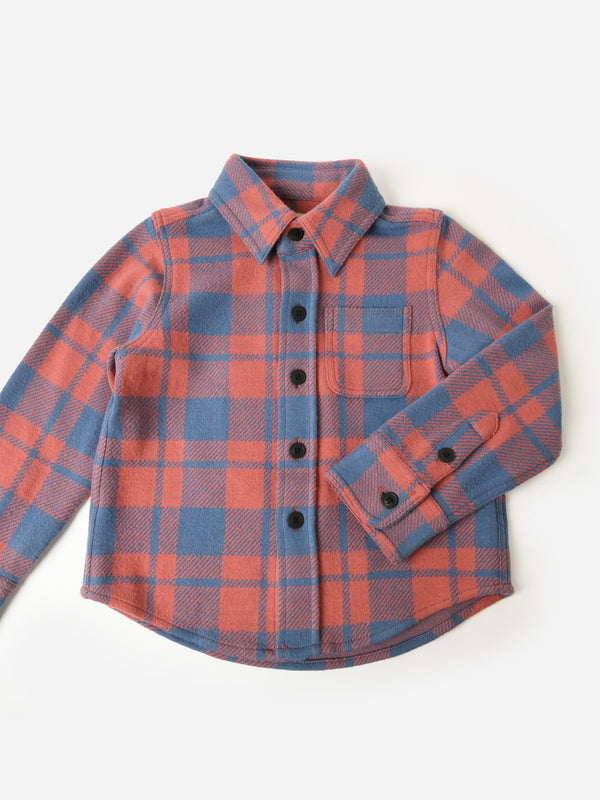 Faherty Stretch Terry Chore Jacket - RUST & Co.