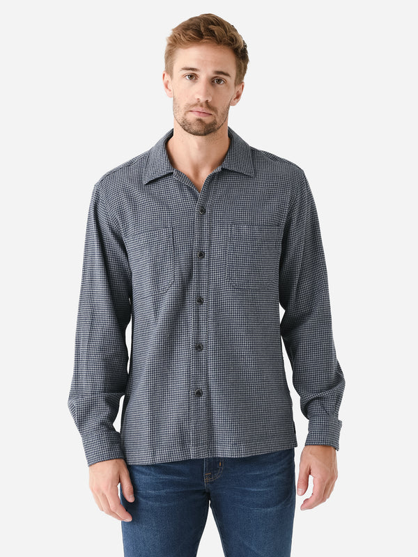 Rodd & Gunn Men's Hook Gingham Button-Front Shirt - Dusk - Size Large