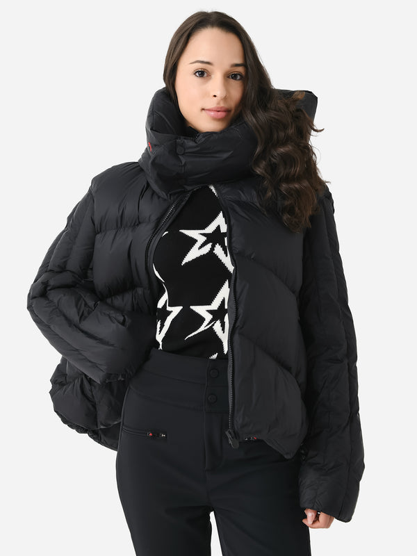 Black Chanavey Ski Jacket - Short Down Jackets for Women