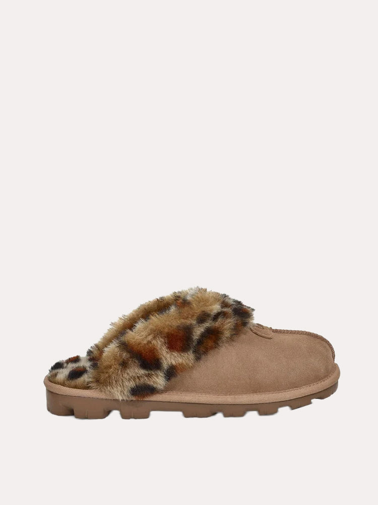 ugg women's coquette leopard slippers