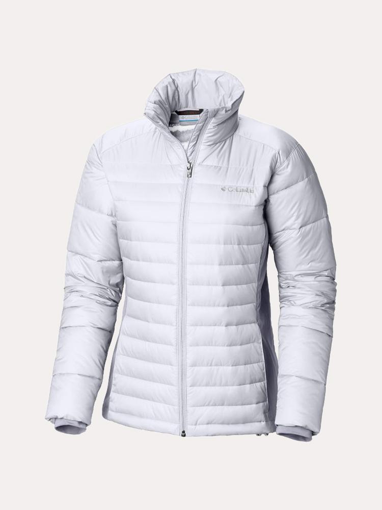 columbia sportswear women's powder pillow hybrid jacket