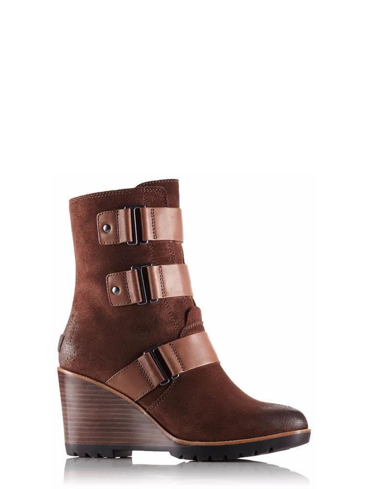 sorel after hours suede bootie