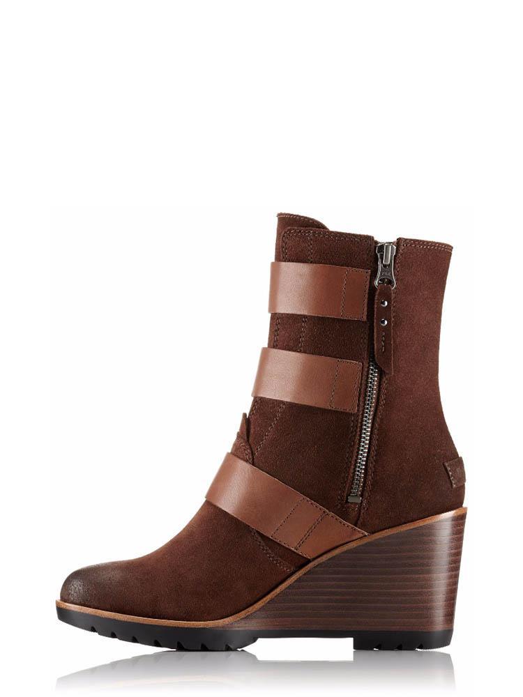 sorel after hours suede bootie