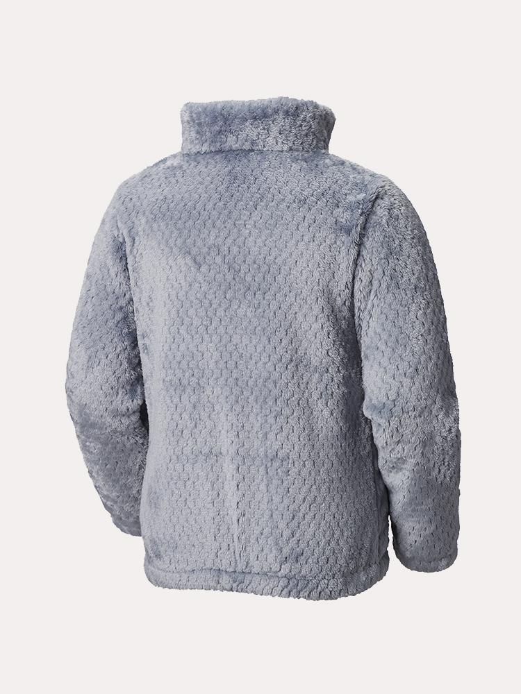 columbia fluffy fleece jacket
