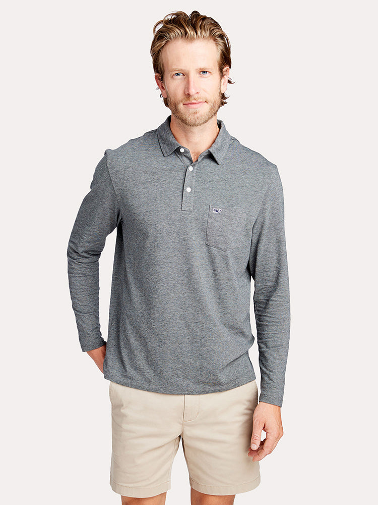 vineyard vines long sleeve polo