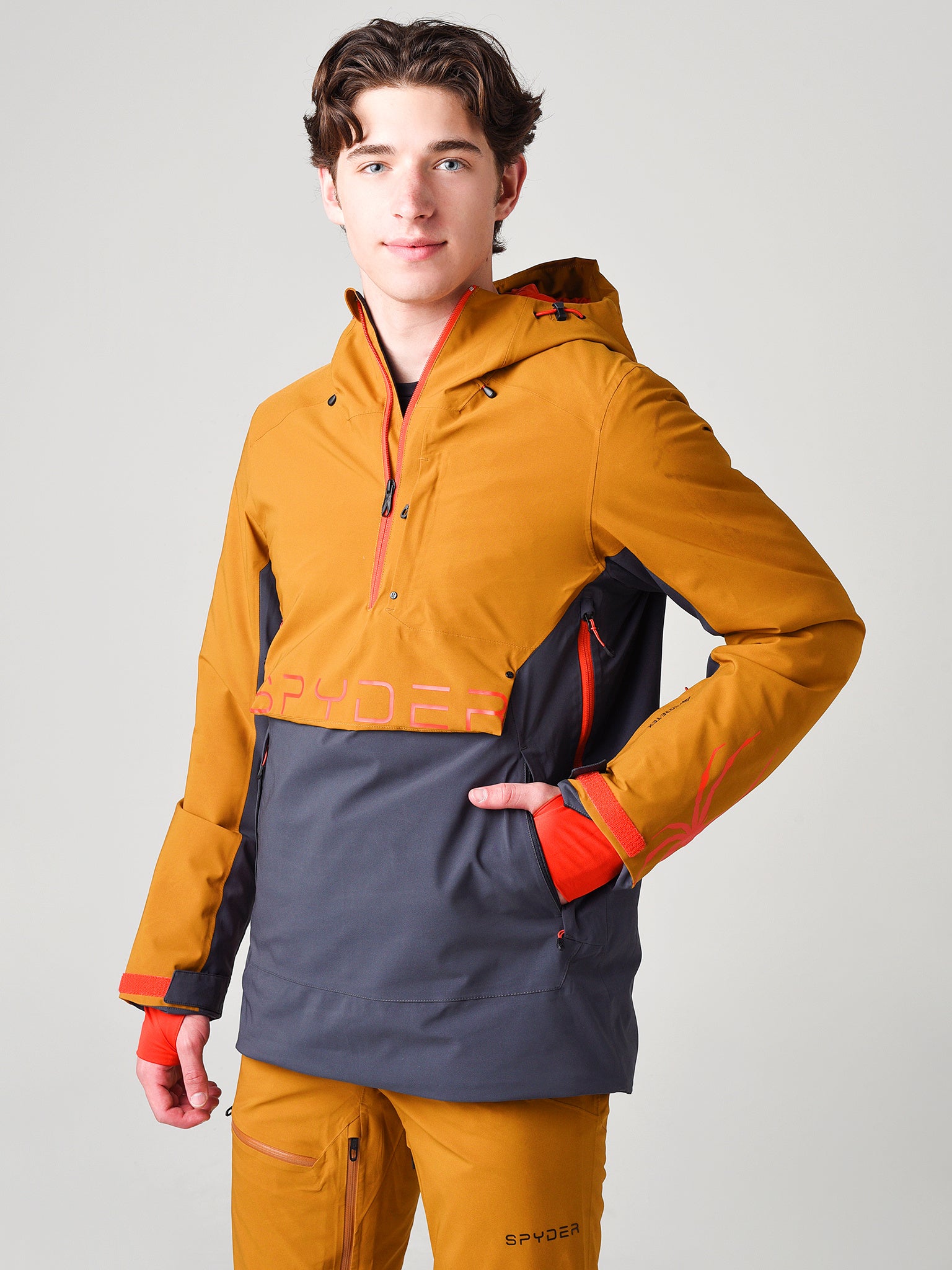 SPYDER Men's Signal GTX Anorak Jacket - Saint Bernard