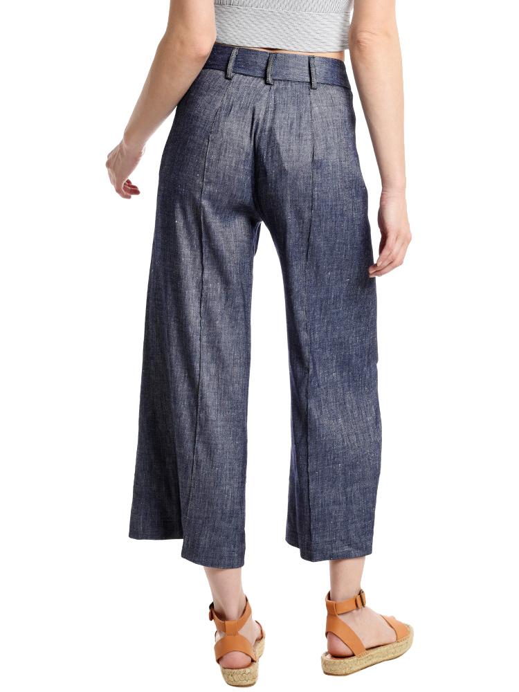 Milly Cropped Hayden Pant - Saint Bernard