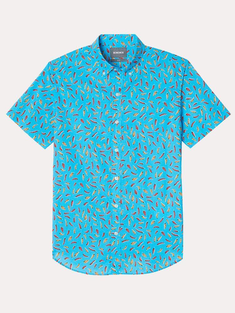 Bonobos Riviera Slim Fit Shirt - Saint Bernard