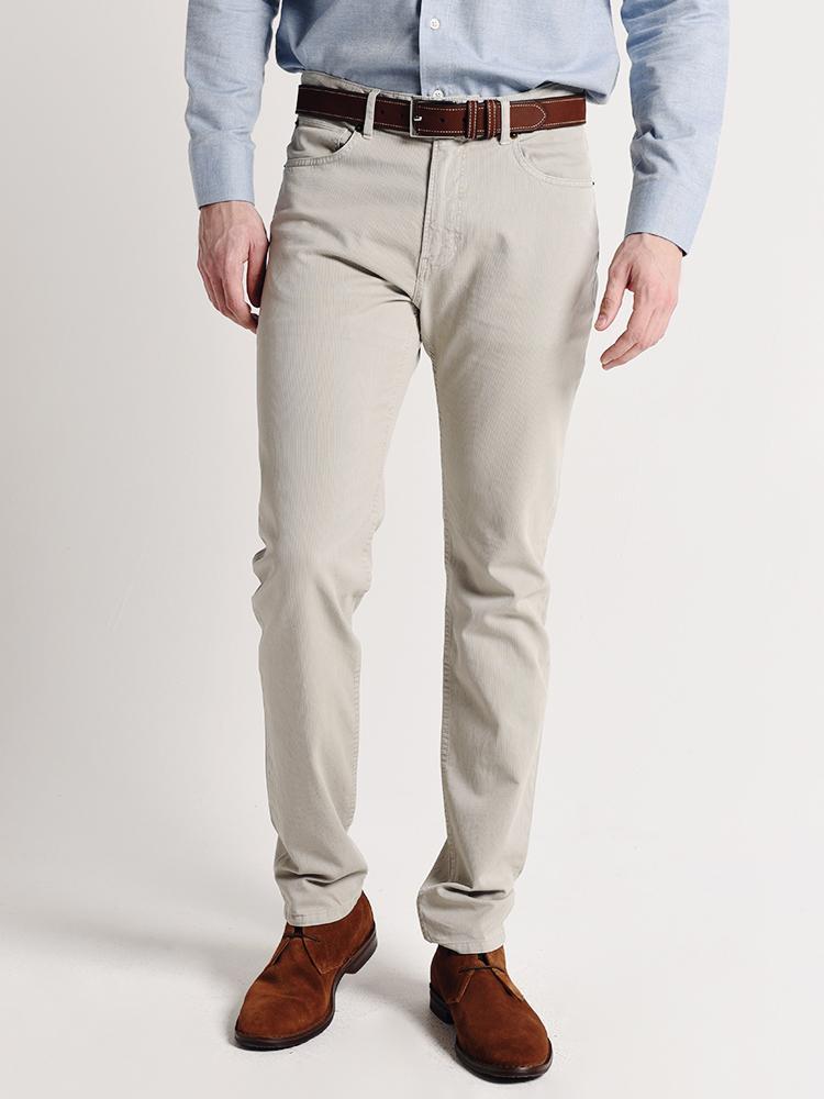 Billy Reid 5 Pocket Cord Pant - Saint Bernard