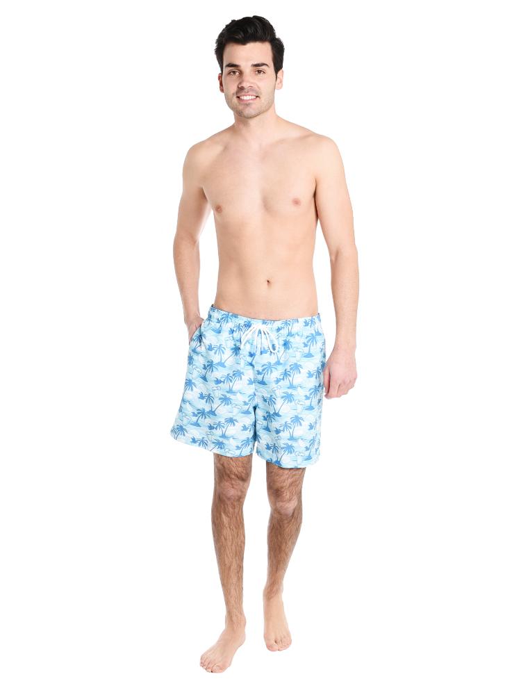 Southern Tide Men's Tropic Like Its Hot Swim Trunk - Saint Bernard