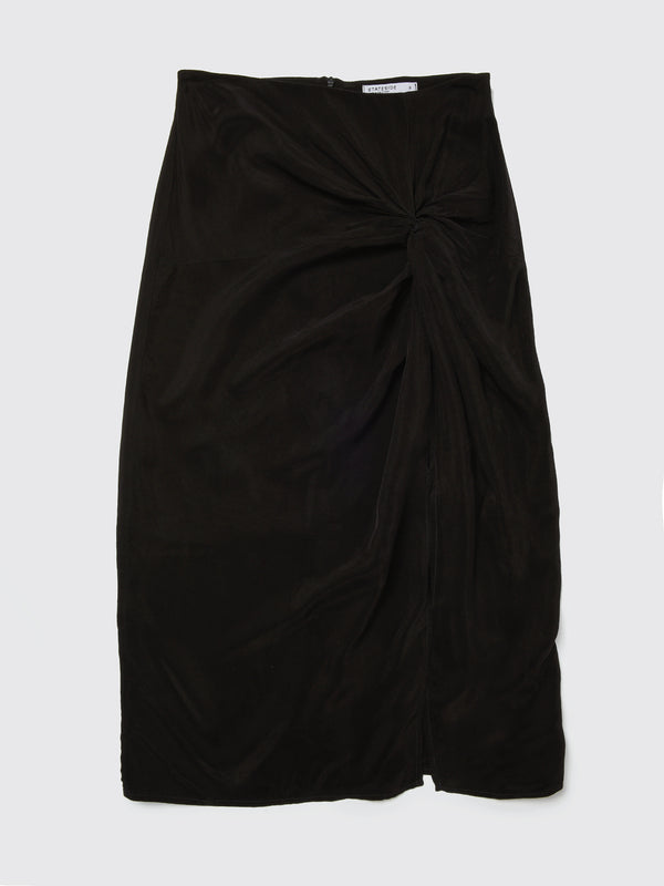 Stateside Women's Cupro Twist Skirt - Saint Bernard