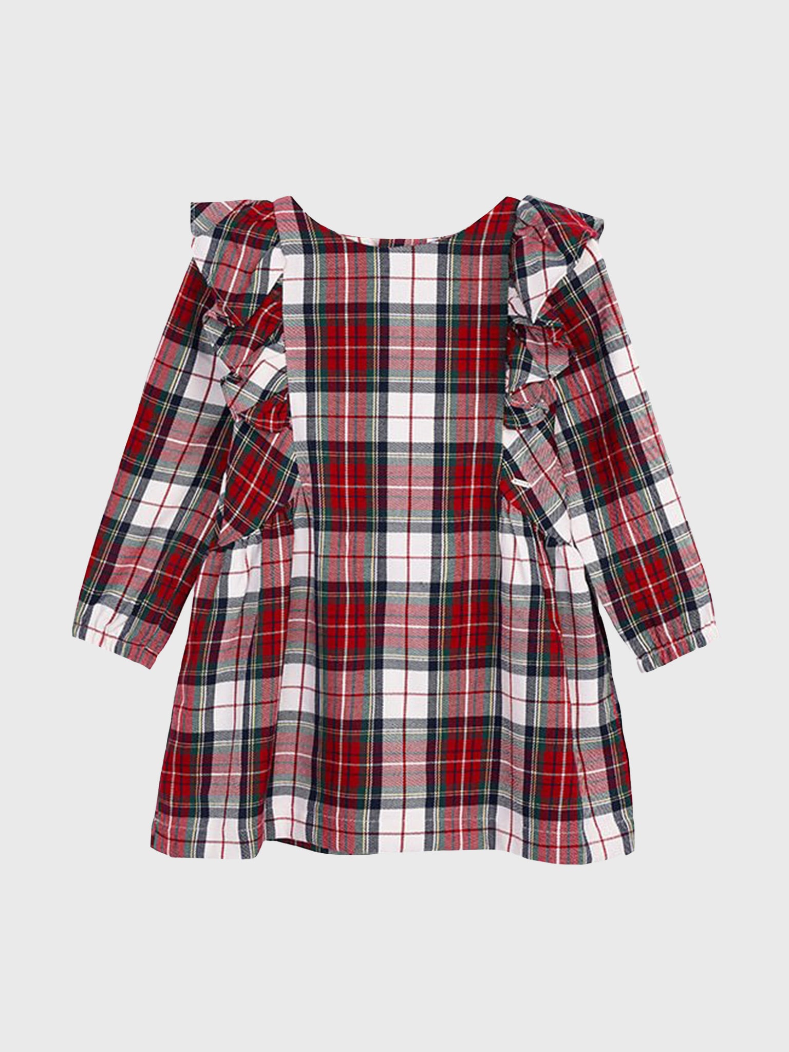 little girls tartan dress