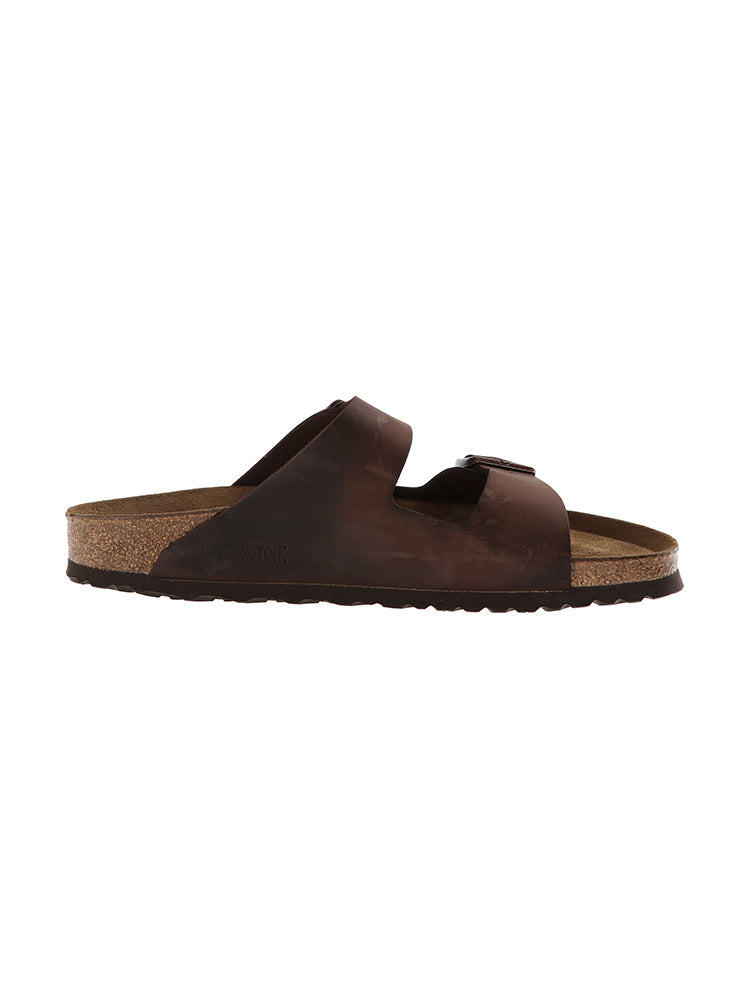 birkenstock arizona soft footbed oiled leather sandal