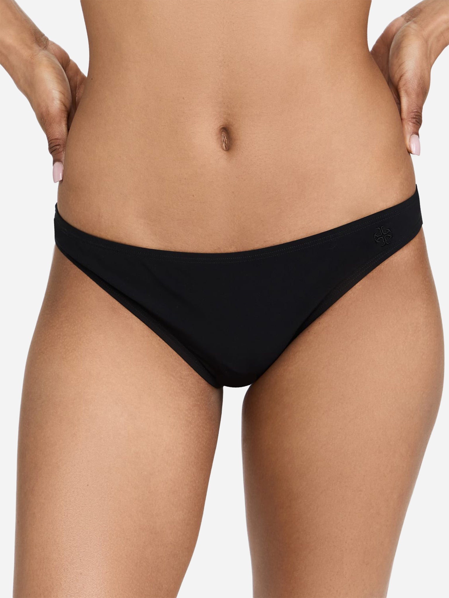 Tory Burch Women's Solid Hipster Bikini Bottom - Saint Bernard