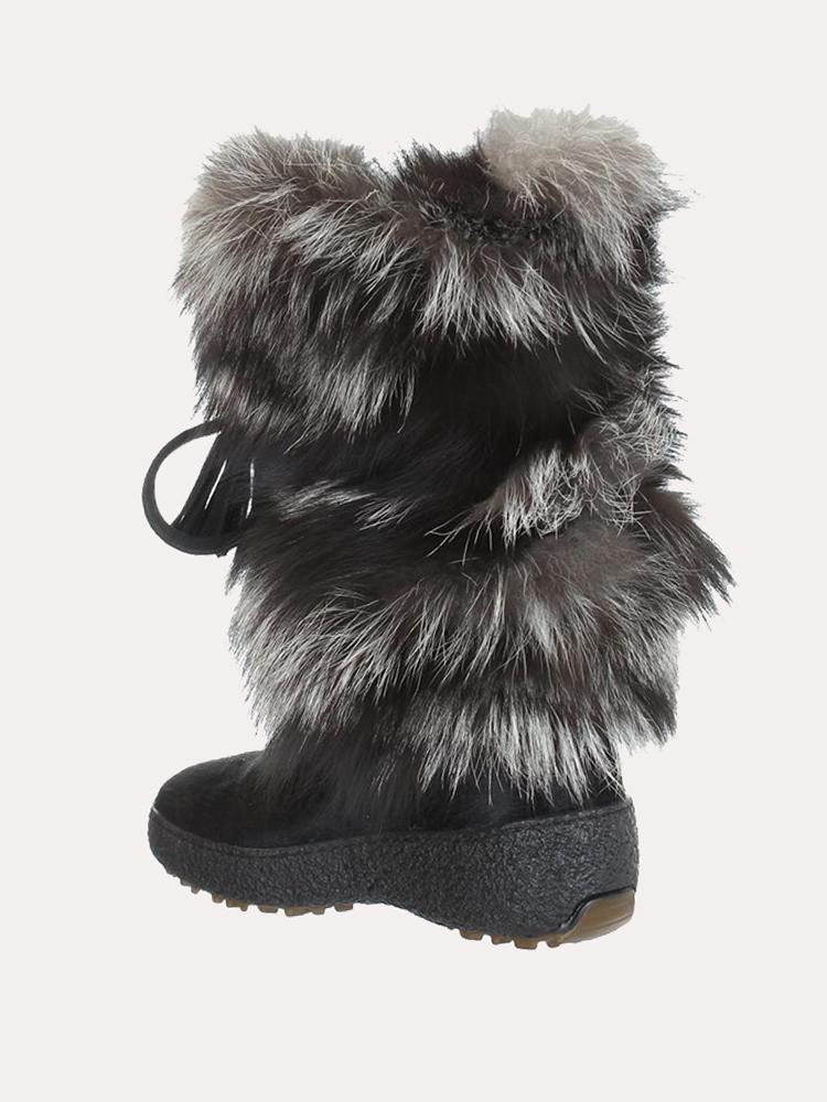 pajar fox fur boots