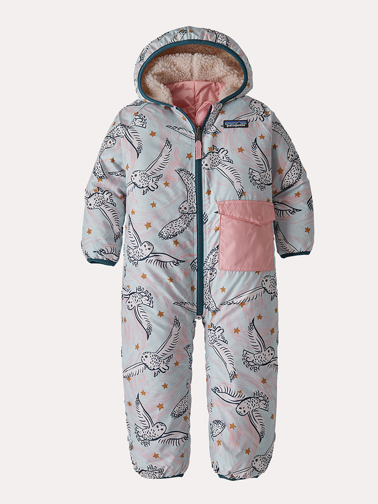 Patagonia Infant Reversible Puff-Ball Bunting - Saint Bernard