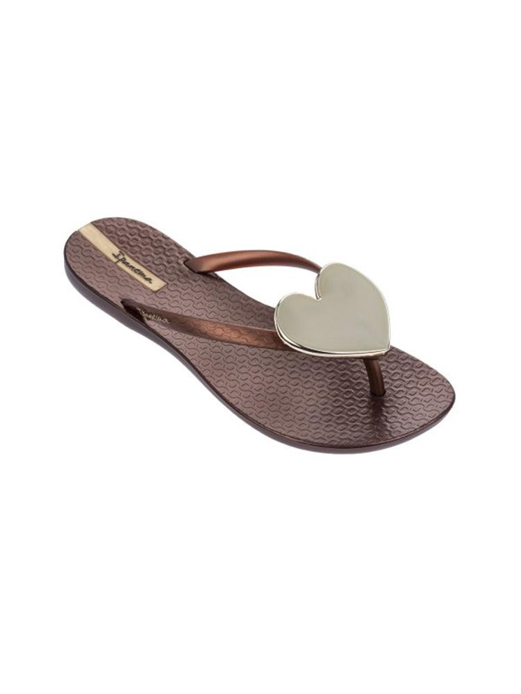 ipanema women's wave heart flip flop