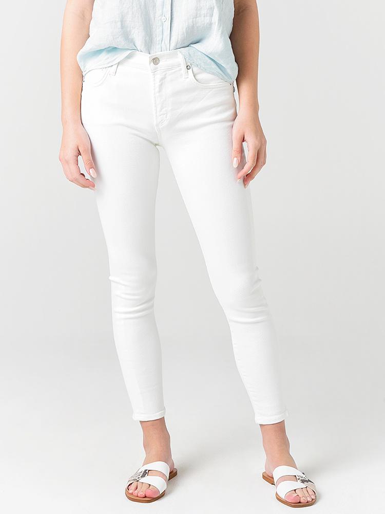 mid rise ankle jeans