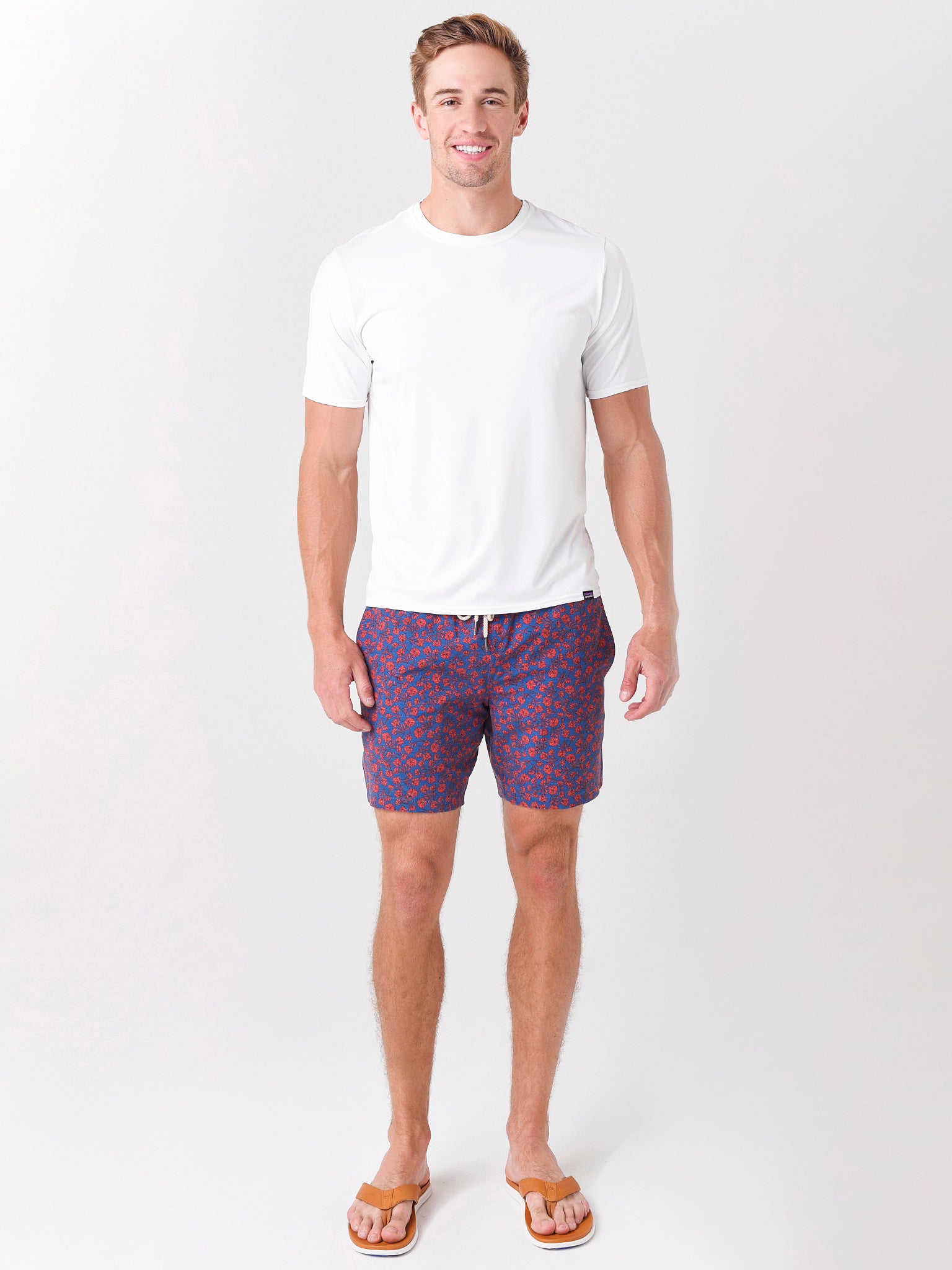 Fair Harbor Men's Bayberry Swim Trunk - Saint Bernard