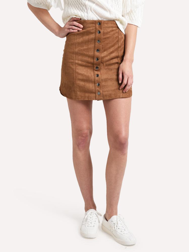 suede skirt