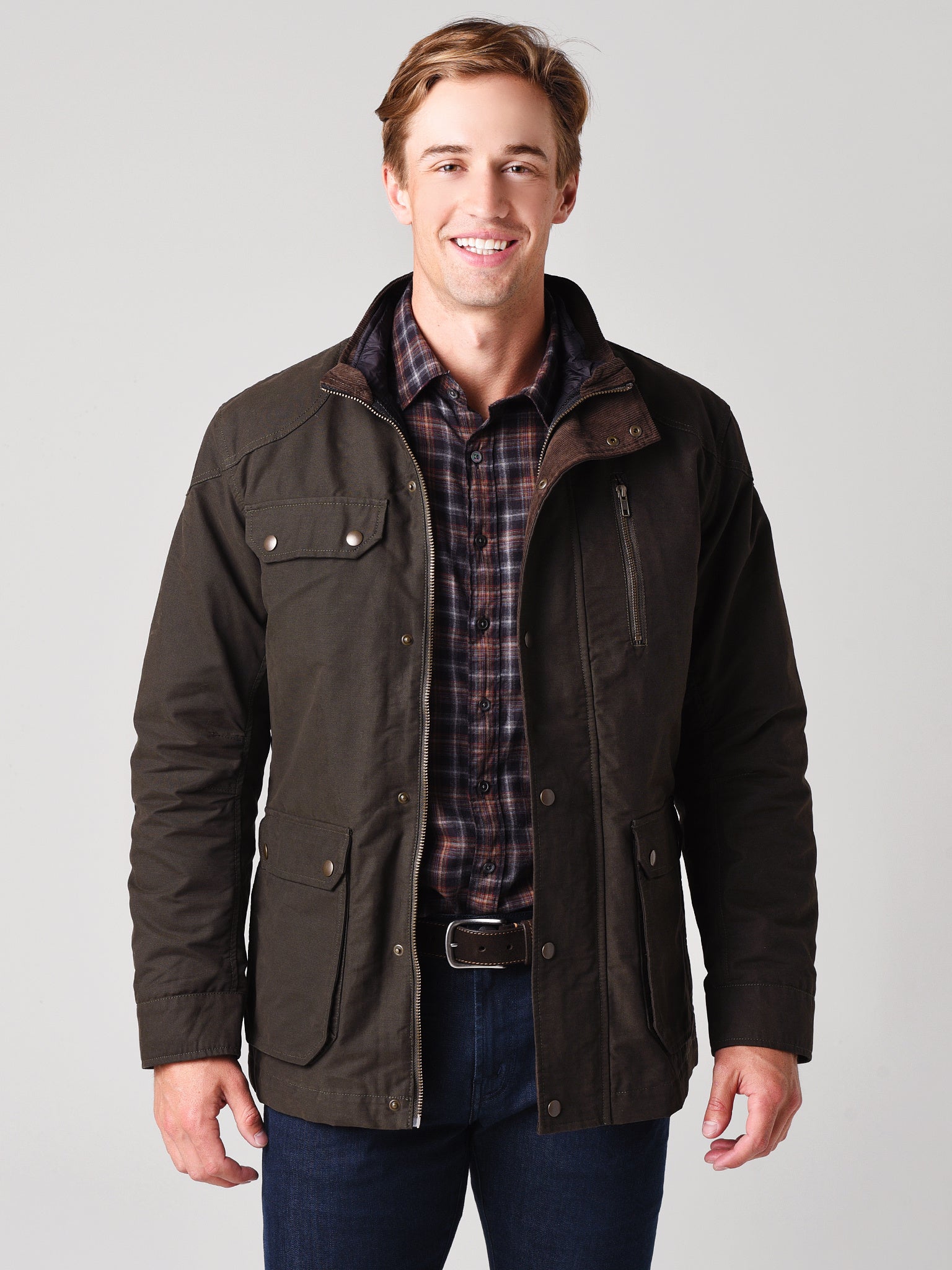 Rodd And Gunn Men's Harper Waxed Jacket 