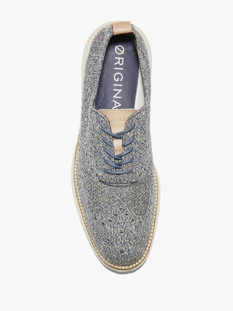 cole haan men's original grand knit wingtip ii sneaker