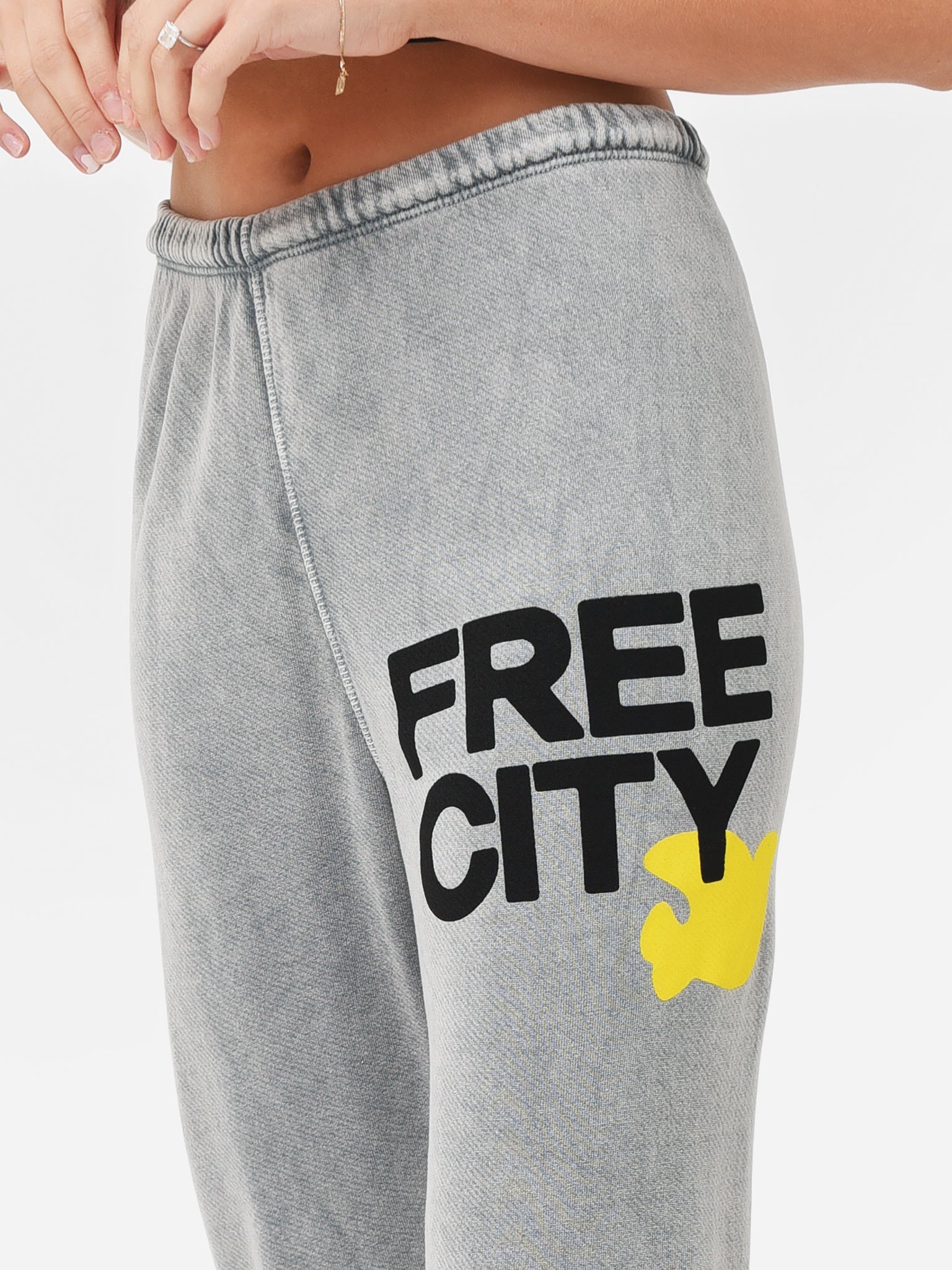 Free City Women's Superfluff Lux Vintagebath OG Sweatpant - Saint Bernard