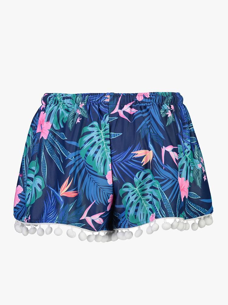 Snapper Rock Girls' Rain Forrest Swim Short - Saint Bernard