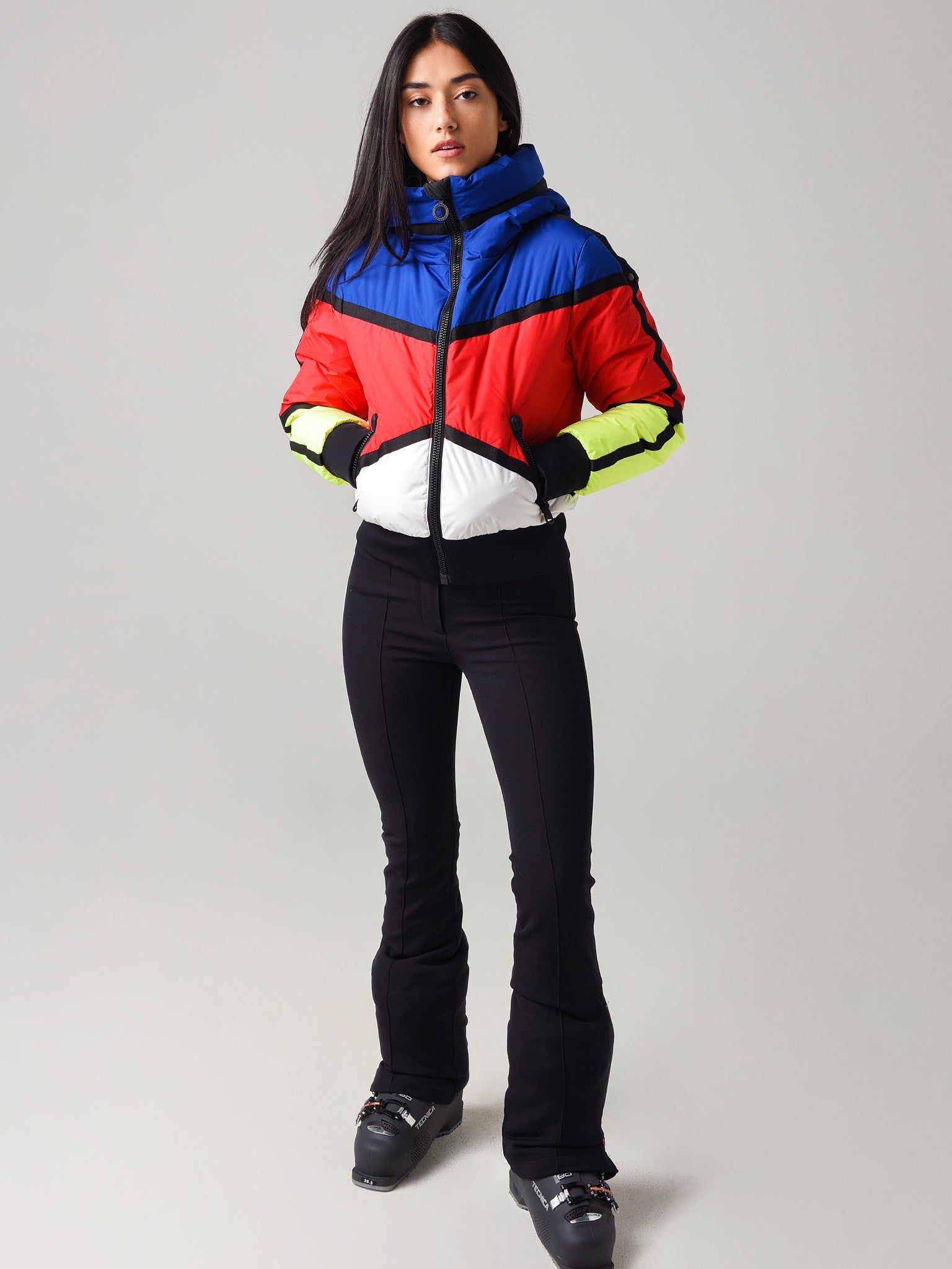 Goldbergh Women's Mondriaan Ski Jacket - Saint Bernard