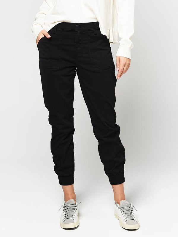 J Brand Women's Arkin Zip Ankle Jogger - Saint Bernard