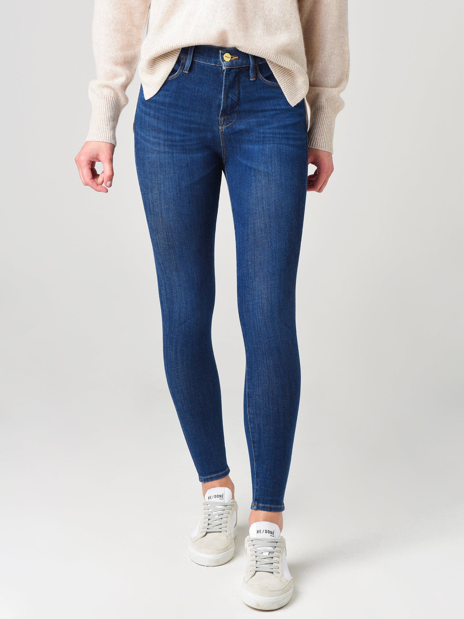 Frame Women's 24HR Le High Skinny Jean - Saint Bernard