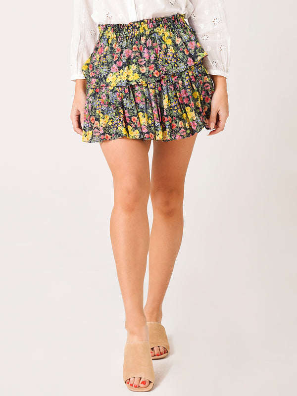 Loveshack Fancy Women's Ruffle Mini Skirt - Saint Bernard