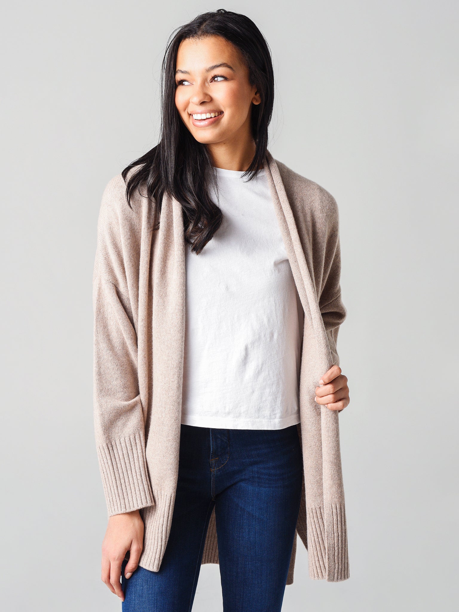 Frame Women's Cashmere Draped Cardigan 