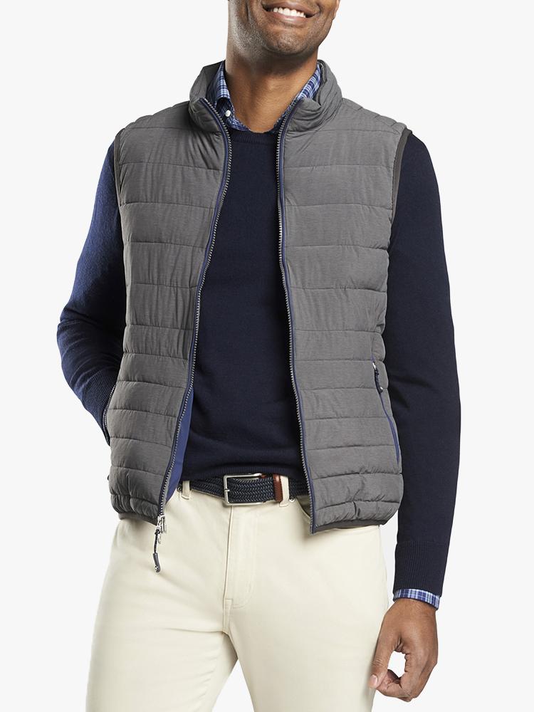 Peter Millar Men's Crown Elite Light Vest - Saint Bernard