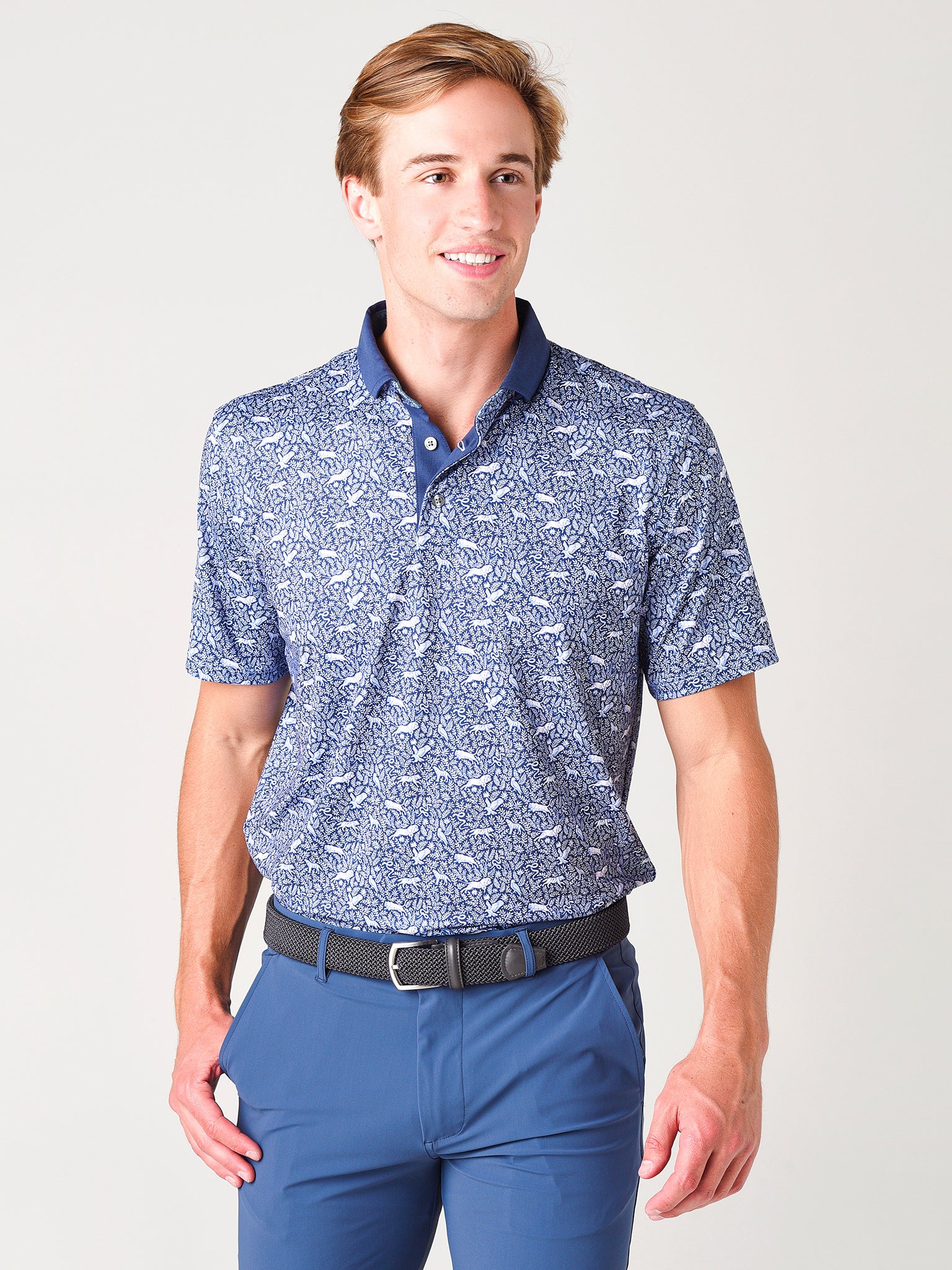 Greyson Men's Kings and Queens Polo - Saint Bernard