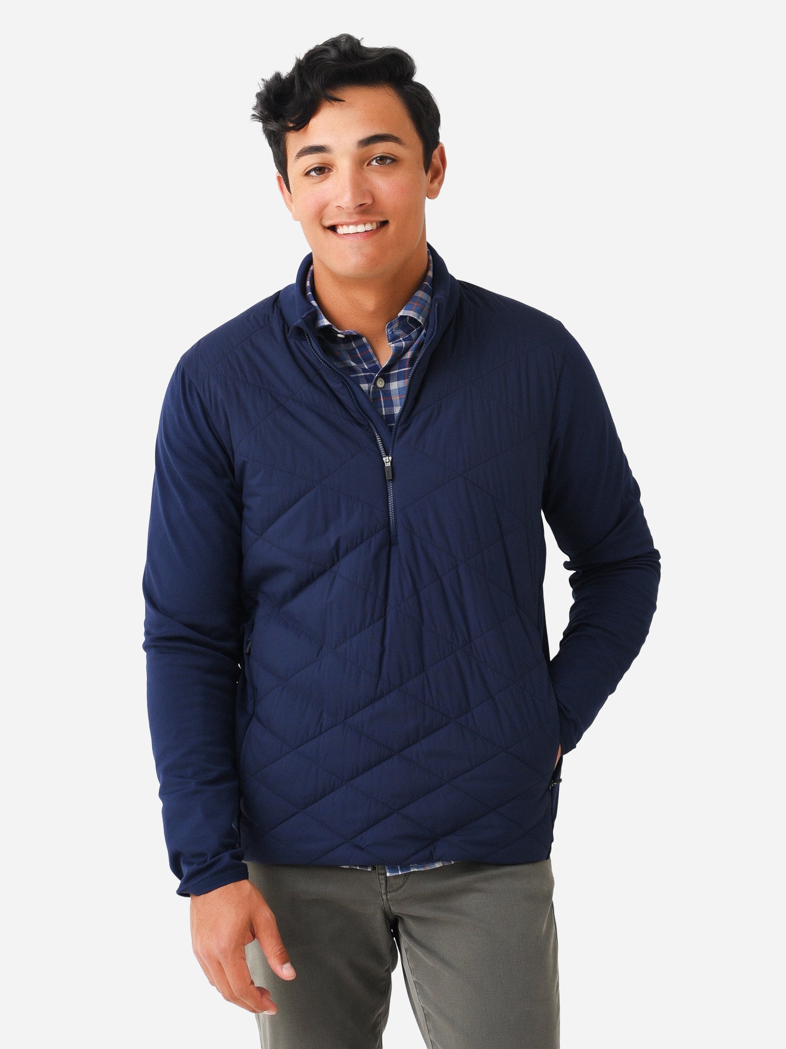 KJUS Men's Release Half-Zip - Saint Bernard