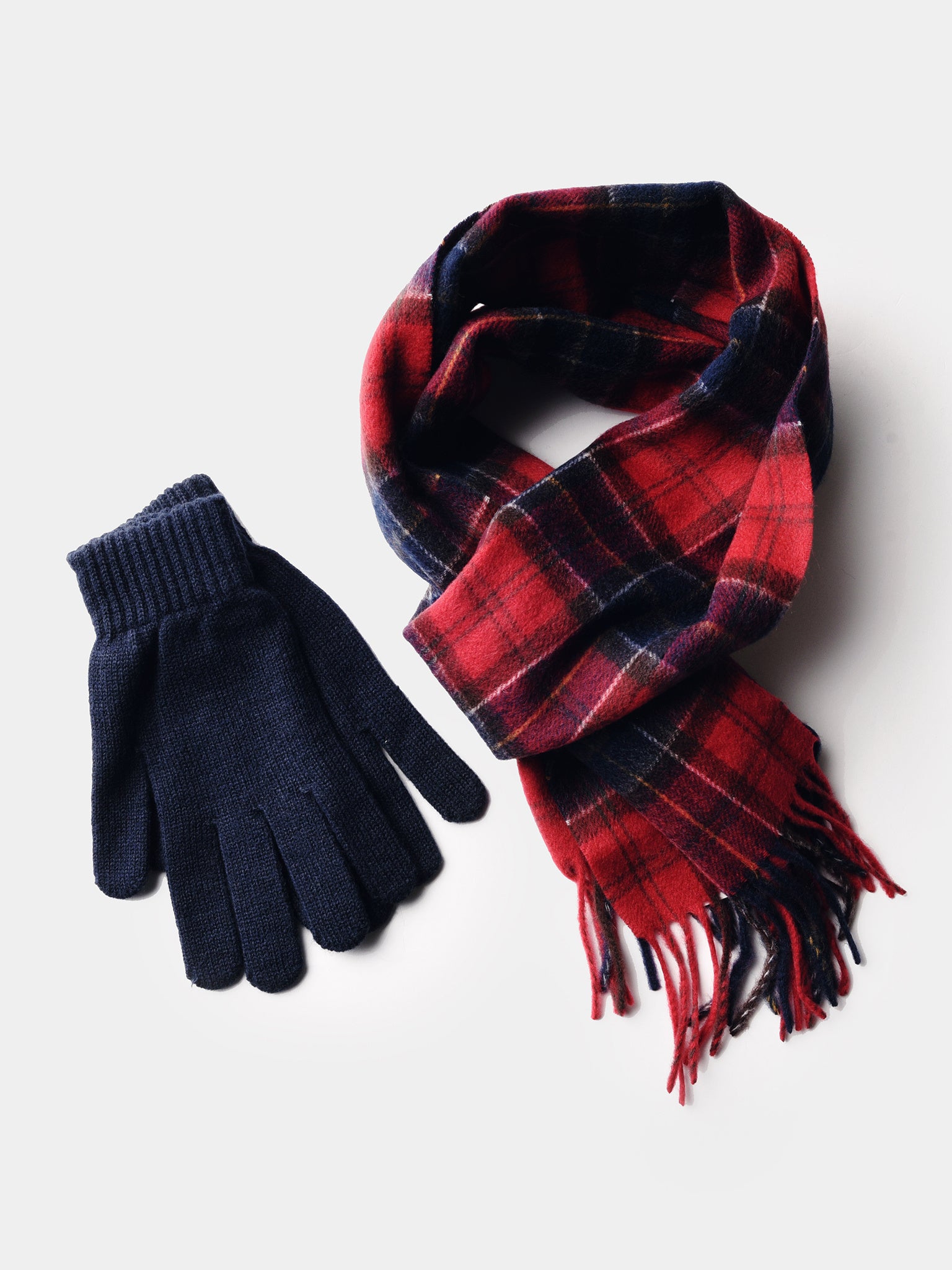 barbour scarf gift set