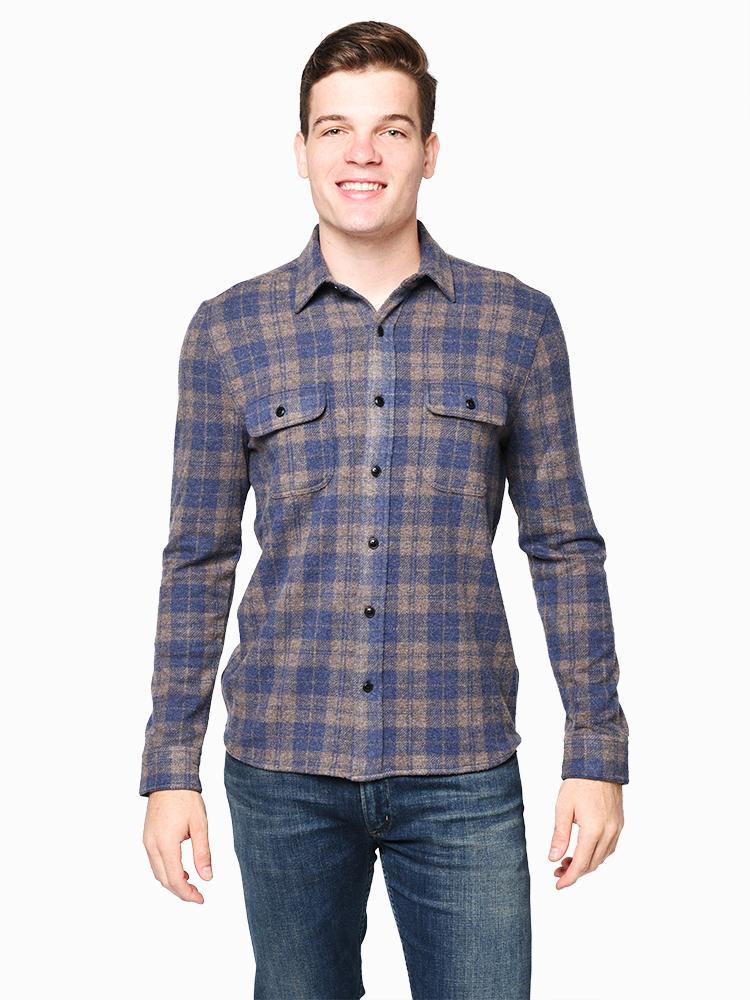 Faherty Brand men’s Legend Sweater Shirt - Saint Bernard