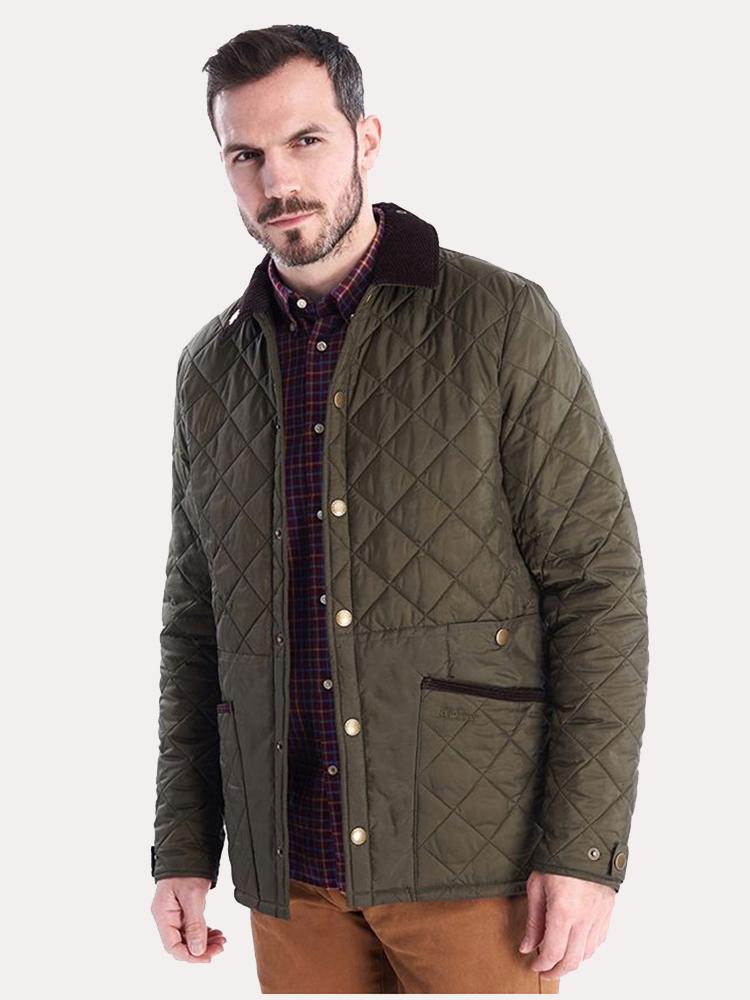 barbour international icons liddesdale quilted jacket