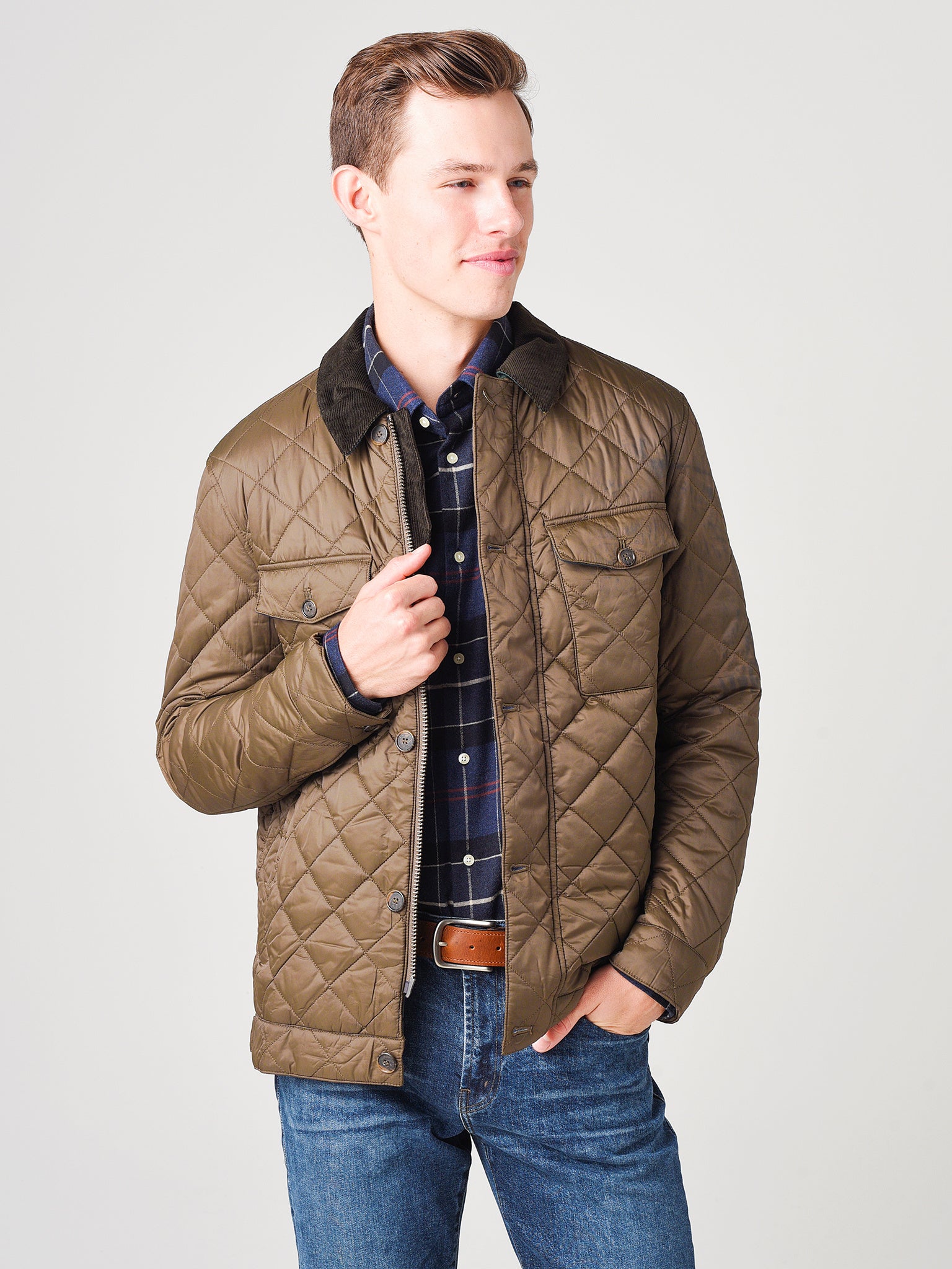 barbour mens leather jackets