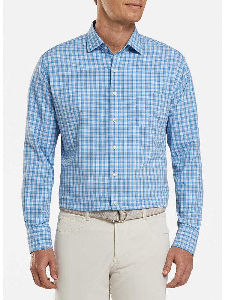 Peter Millar Crown Sport Men’s Arthur Natural Touch Sport Shirt - Saint ...