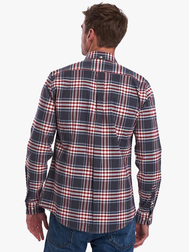 barbour international highland check shirt