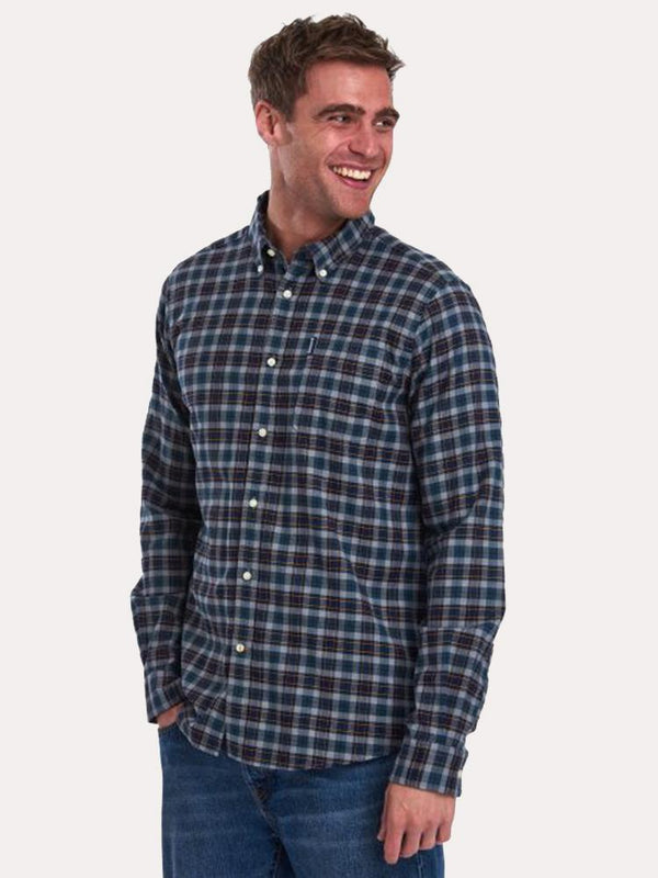 Barbour Men's Highland Check 21 Tailored Shirt - Saint Bernard