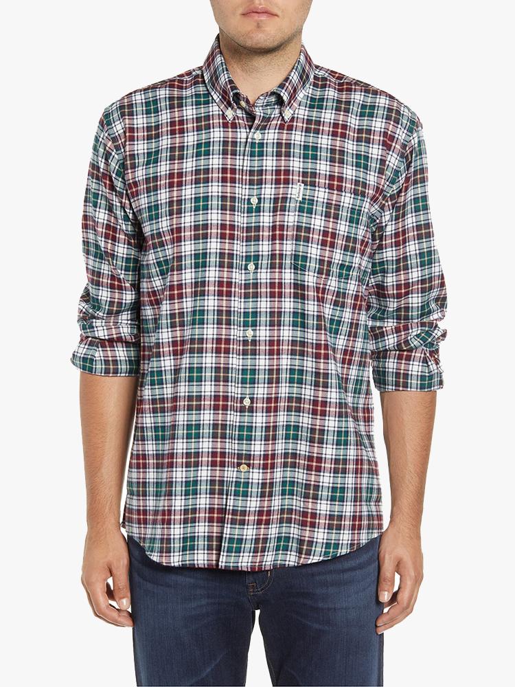 barbour mens flannel shirts